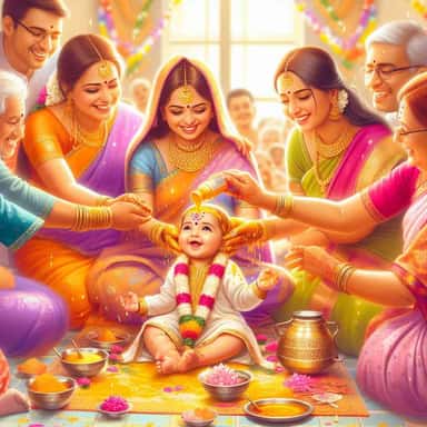 मुंडन संस्कार  MUNDAN SANSKAR