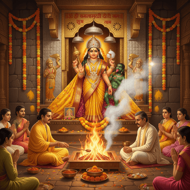 बगलामुखी हवन BAGLAMUKHI HAWAN