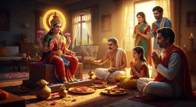 लक्ष्मी पूजा/ LAXMI POOJA