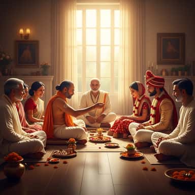 सगाई पूजा SAGAYI POOJA