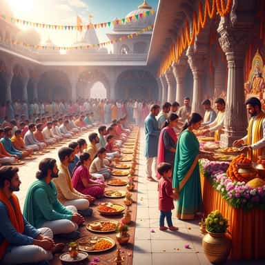 Bhagwat katha bhandara