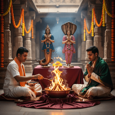 राहू केतु शांति पूजा RAHU KETU SHANTI POOJA
