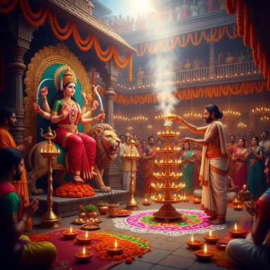 Navratri shandhya